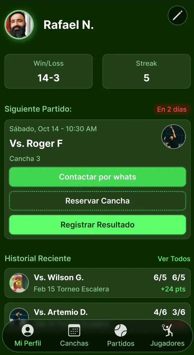 Tennis Tournament App Built With Only AI